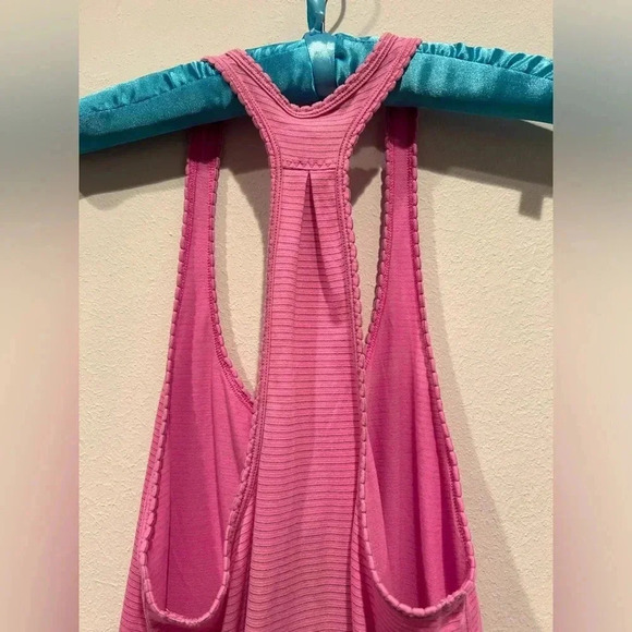 LULULEMON Pink Racerback Tank Top / Size: No tag, fits like a 6 - Picture 5 of 5